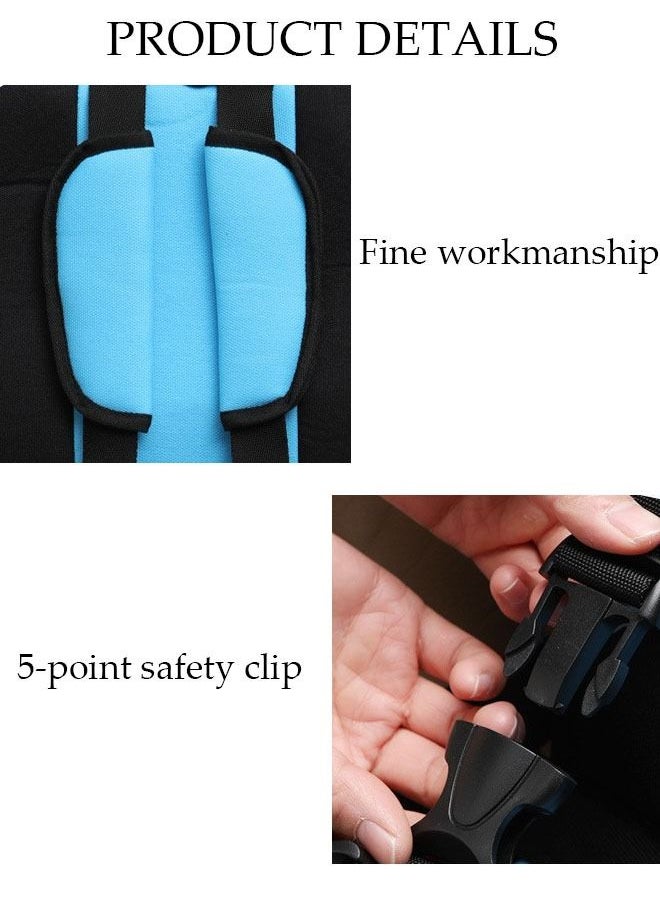 DUNISO Portable Child Car Safety Seat Safety Chair With Five-Point Belt For kids  - Image 4