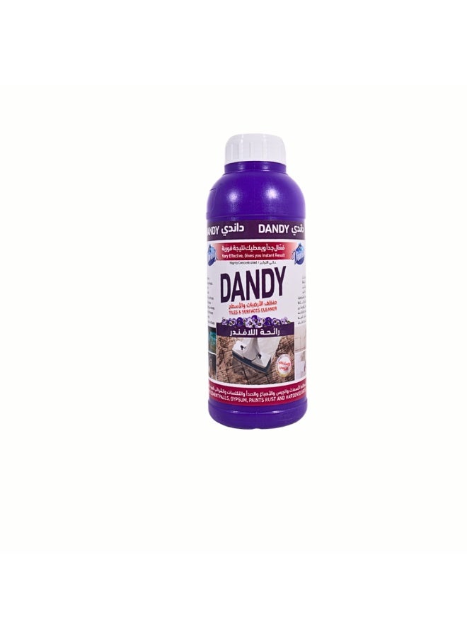 Dandy floor and surface cleaner is highly effective and gives you immediate results with its lavender scent and high concentration. - Image 1