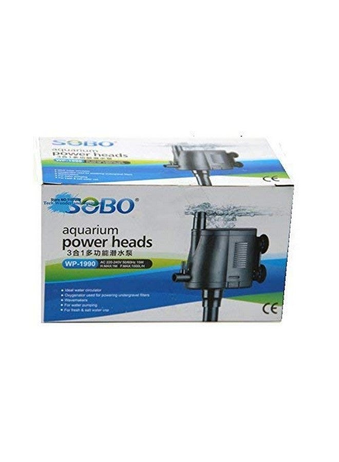 SOBO Wp-1990 Multifunction Submersible Pump For Aquarium Fish Tank Power Heads Water Pump - Image 1