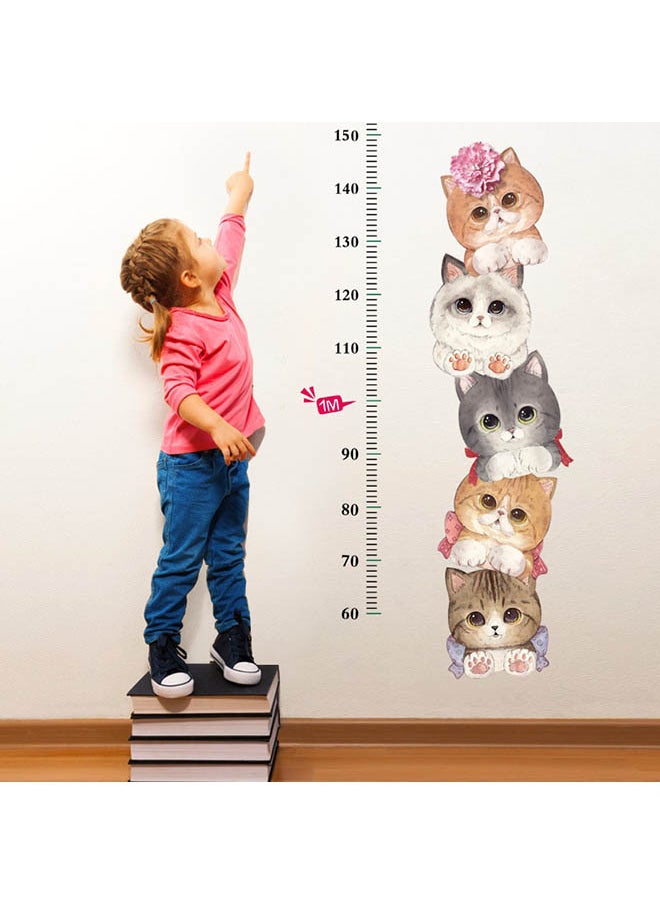 ماركة غير محددة ملصق جداري لغرفة الأطفال بتصميم قطة متعدد الألوان  - Image 2