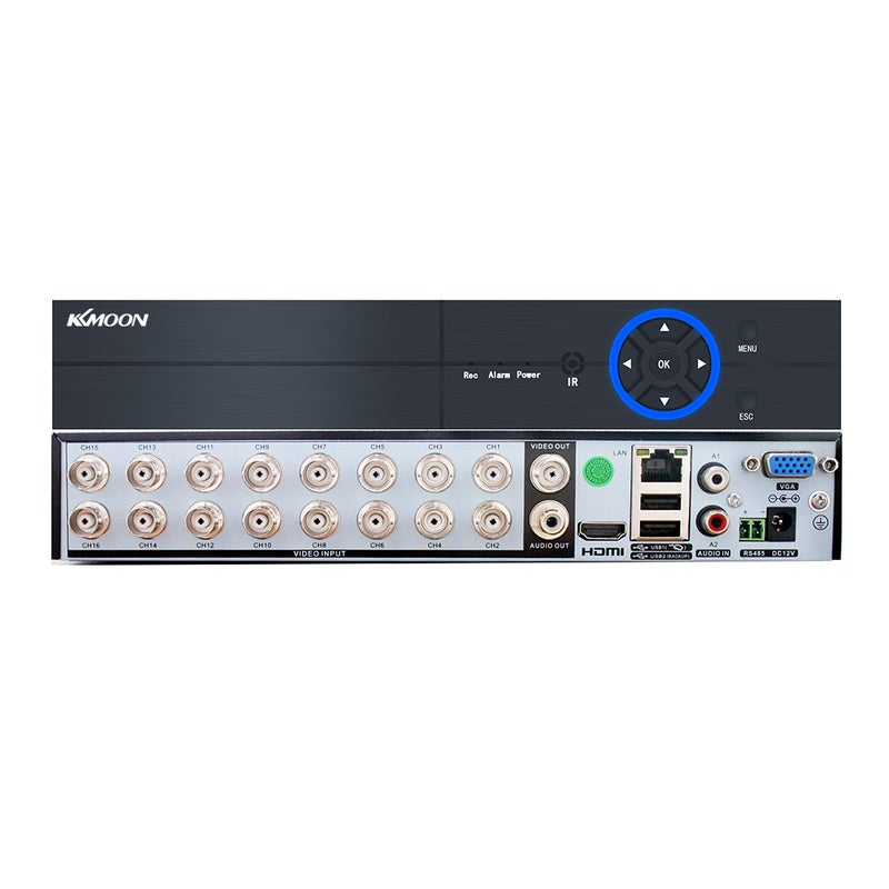م рекорديف فيديو رقمي 16 قناة AHD/ألواح منطقية/TVI/CVI/ DVR CCTV DVR مراقبة عن بُعد عبر الهاتف P2P لنظام المراقبة الأمني لمكتب المنزل (بدون قرص صلب) سدادة بريطانية - Image 1