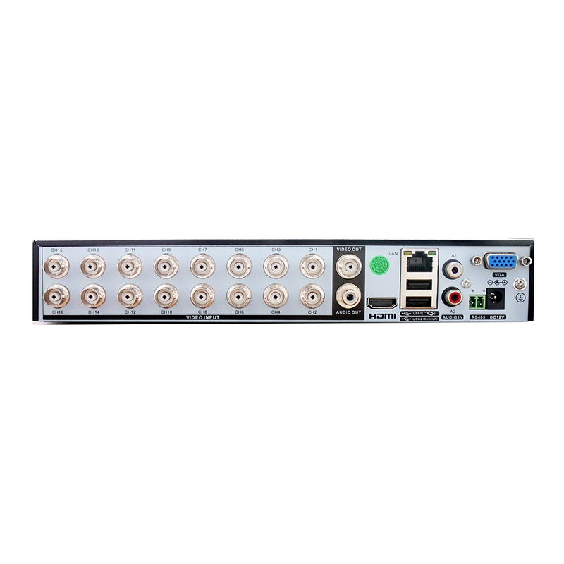 م рекорديف فيديو رقمي 16 قناة AHD/ألواح منطقية/TVI/CVI/ DVR CCTV DVR مراقبة عن بُعد عبر الهاتف P2P لنظام المراقبة الأمني لمكتب المنزل (بدون قرص صلب) سدادة بريطانية - Image 3