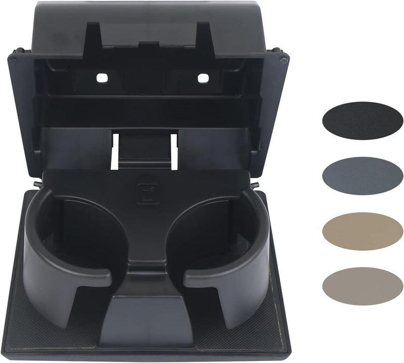 TQPONLY Dashboard Cup Holder for Ford F250 F350 F450 F550 Super Duty (2008-2016) - Black - Image 1