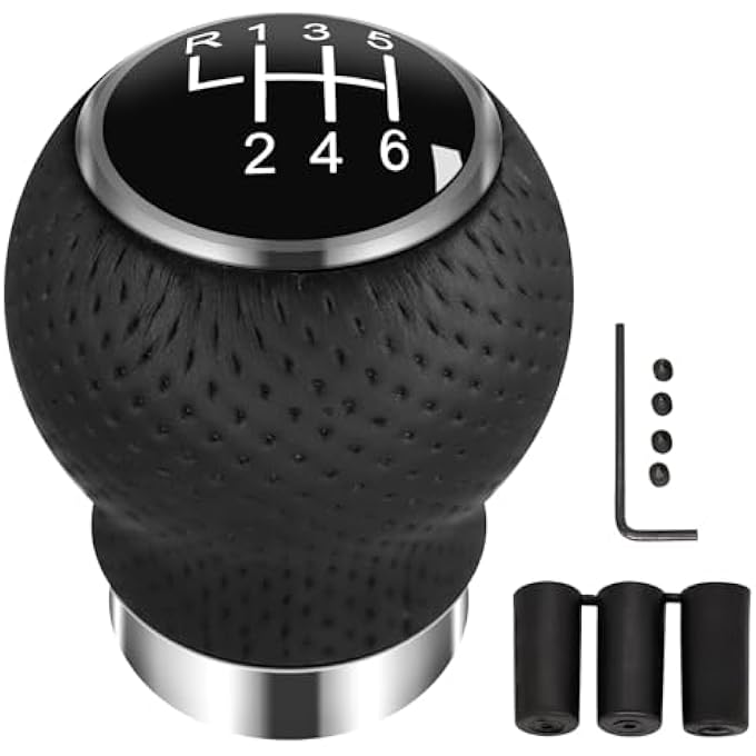 ريحني مقبض ناقل الحركة يدوي KASTWAVE يونيفرسال بست سرعات متوافق مع معظم شاحنات السيارات بتصميم دائري لتعزيز أسلوب التماسك - Image 2