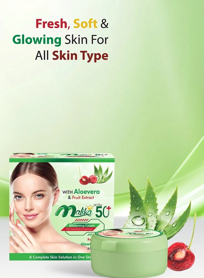 Malika SPF 50+ WHITENING CREAM - Image 1