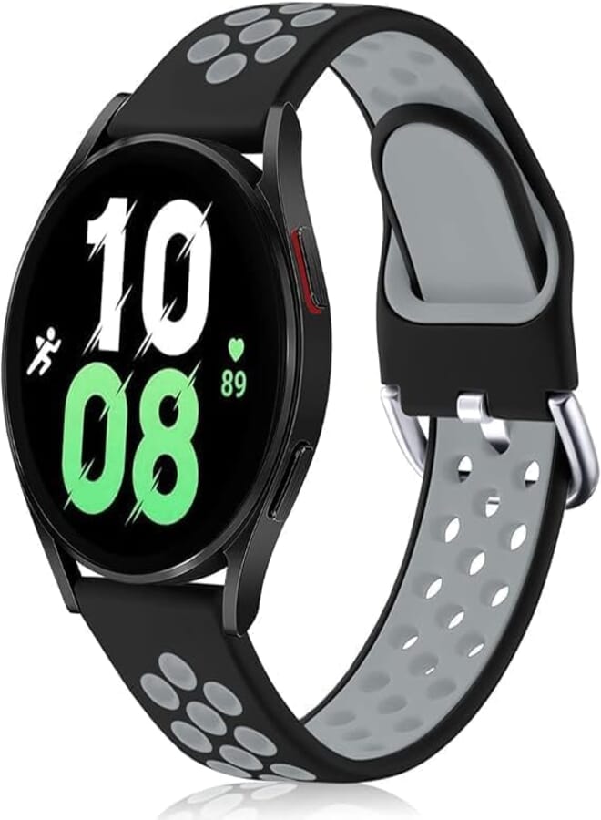 Next Store Compatible with Samsung Galaxy Watch Band 20mm Soft Breathable Silicone Replacement Accessories for Women Men