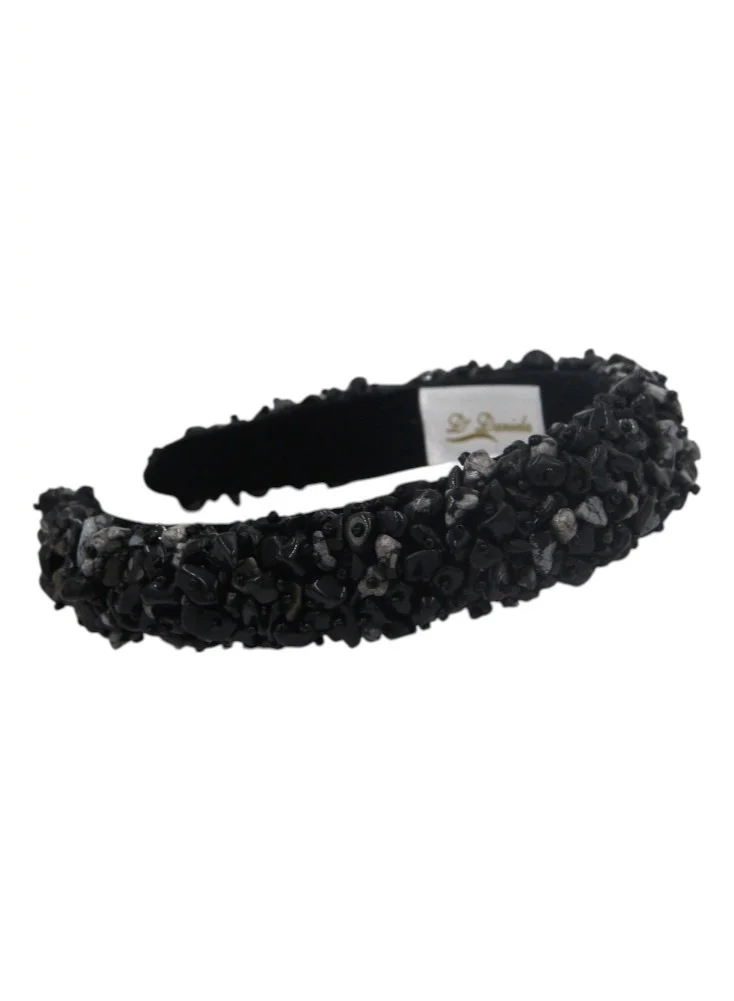 D'Daniela D' Daniela - Midnight Gem Headband - Black