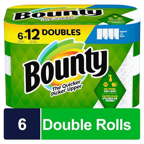 Bounty مناديل مطبخ باونتي 1939879 بحجم مختار 2-طبقة 110 ورقة/لفة (74801/95054) - Image 2