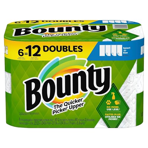 Bounty مناديل مطبخ باونتي 1939879 بحجم مختار 2-طبقة 110 ورقة/لفة (74801/95054) - Image 1