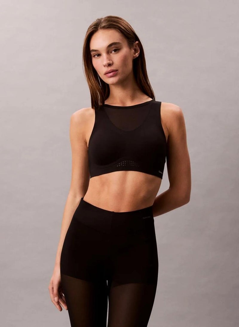 CALVIN KLEIN Performance Mesh High Impact Sports Bra - Image 1
