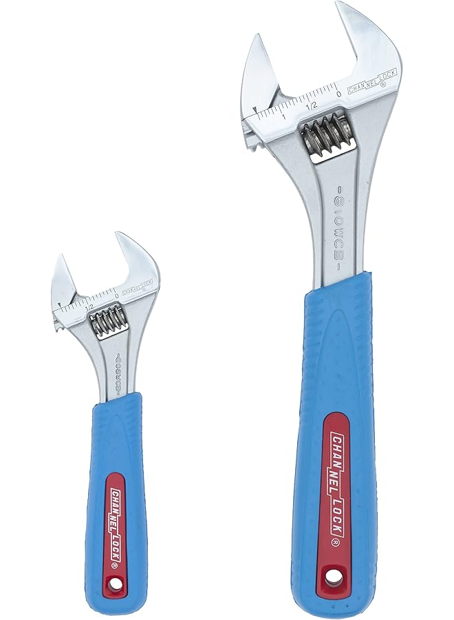 Channellock Ws 2Cb Adj. Wrench Set Jaw Cap. 15 16 1 3 8 In  - Image 1