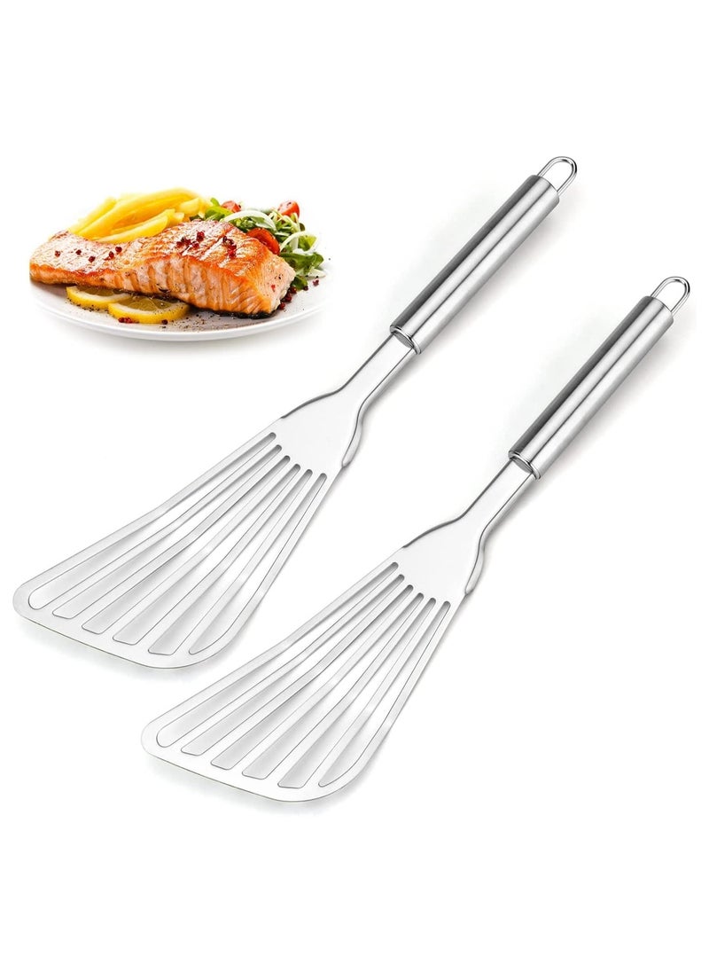 2 Pcs Fish Spatula,Thickness Blade Spatulas Turner for Cooking, Flipping, Turning, Frying and Grilling - pzsku/Z1A3AB3312D4261C4371EZ/45/_/1732603990/0cb0096e-5b0a-459e-b52a-7d56cbbcda28