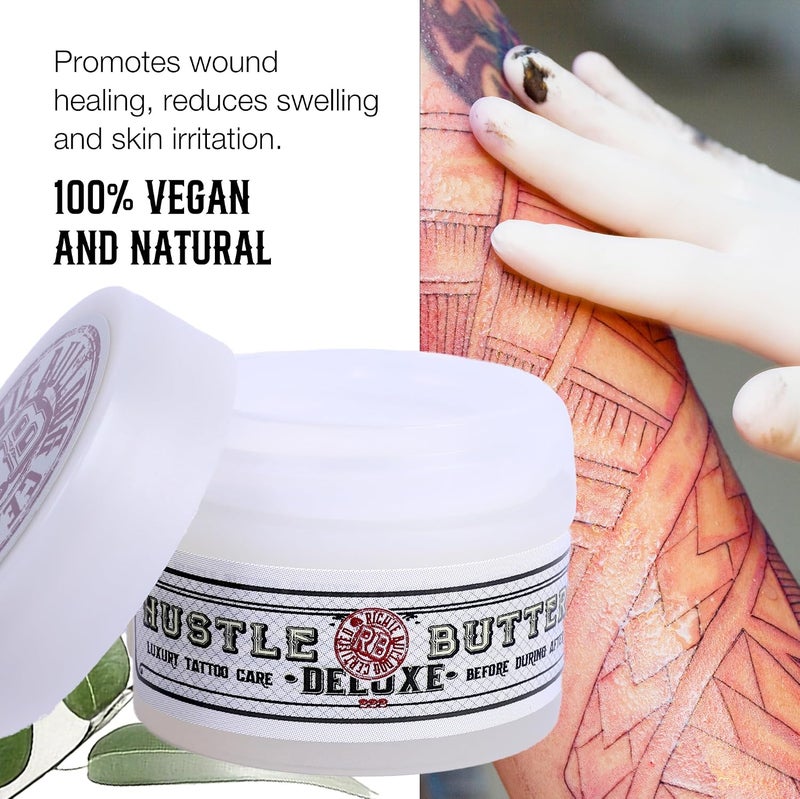 Stackable design TATTOO ORIGINAL - 30 ml Vegan Tattoo Care Cream, Natural Ingredients such as Mango, Papaya and Shea Butter Promote Healing, Reduces Redness and Swelling Multi-market varied design options - Image 3