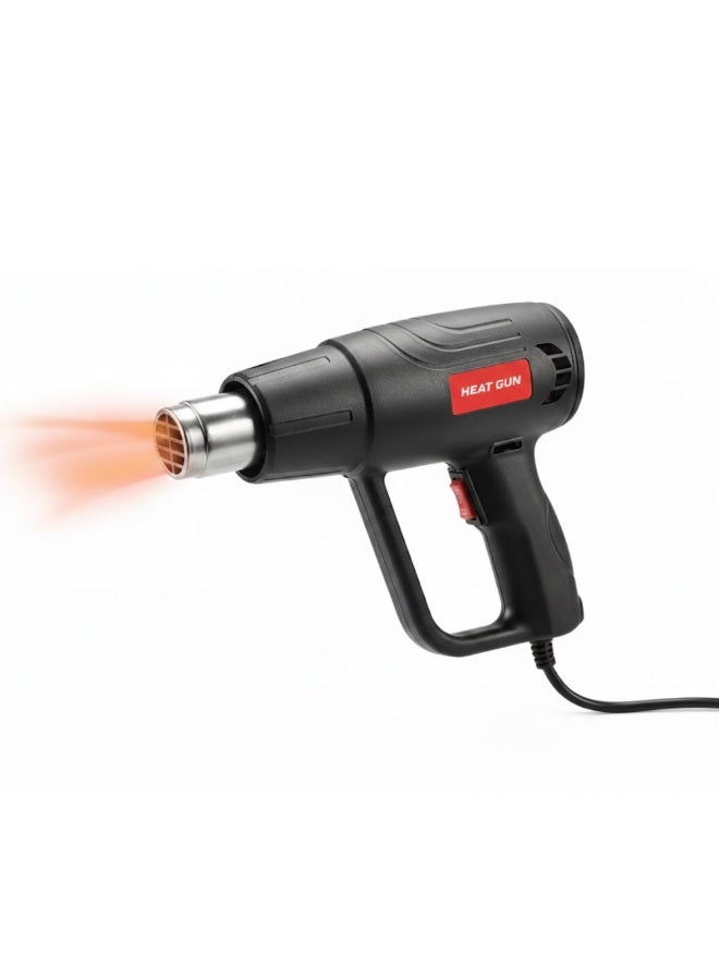 1500W Heat Gun And 2 Modes Adjustable For Shrink Wrapping, Paint Stripping, Tube Bending, Protection Heavy Duty