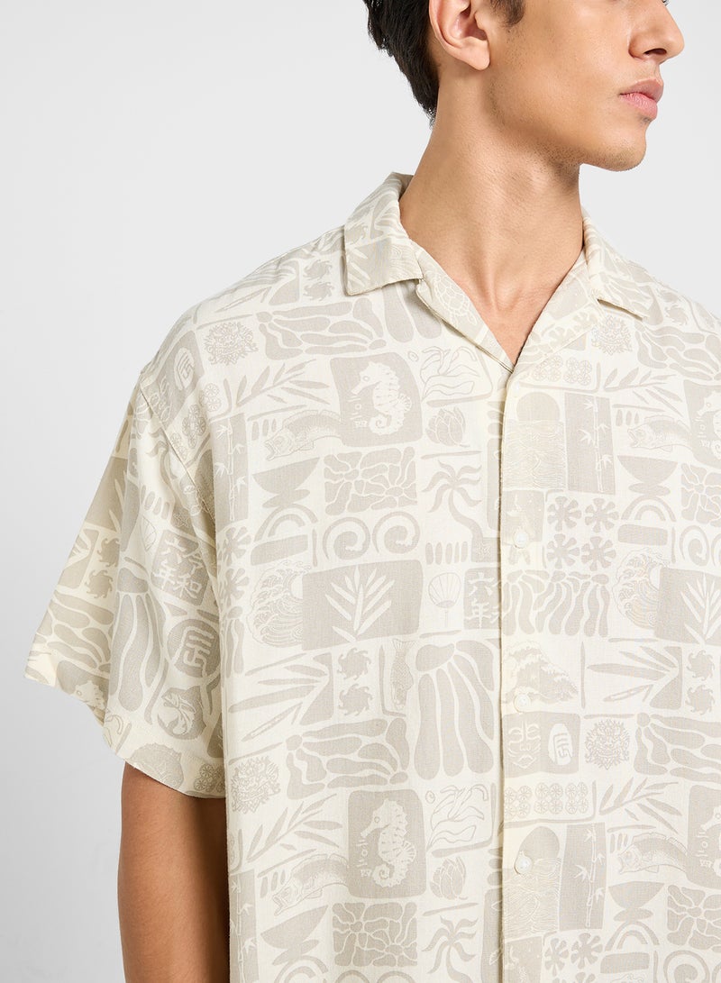 جاك اند جونز قميص مطبوع جي جي وين - Image 3