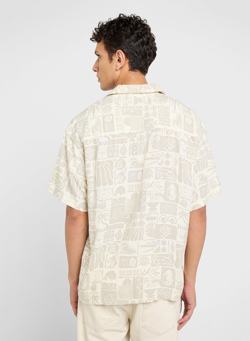 جاك اند جونز قميص مطبوع جي جي وين - Image 2