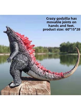 Oversized Original Godzilla Soft Rubber Joint Movable Toy Ornaments Ultraman King Of Monsters Tasteless-Color:Extra Large Godzilla Red Back - pzsku/Z1A3B2B803B2DE2A10BC6Z/45/_/1740986000/ea7c2511-d1da-4b80-ad47-4a47b4ade155