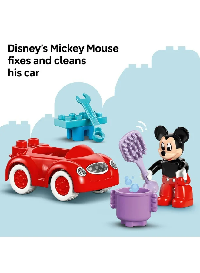 LEGO Duplo Disney Tm Mickey Mouse Clubhouse & Car 10454 (27) Pieces