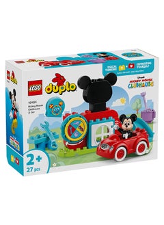 LEGO DUPLO  Disney Mickey Mouse Clubhouse & Car Set - Colour Sorting Toy with a Character Figure - Gifts for 2+ Year Old Toddlers, Girls & Boys - Great for Montessori 10454 (27 pieces)  - Image 2