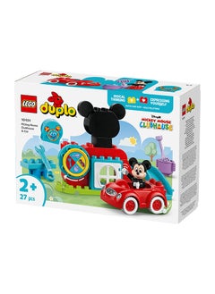 LEGO DUPLO  Disney Mickey Mouse Clubhouse & Car Set - Colour Sorting Toy with a Character Figure - Gifts for 2+ Year Old Toddlers, Girls & Boys - Great for Montessori 10454 (27 pieces)  - Image 3