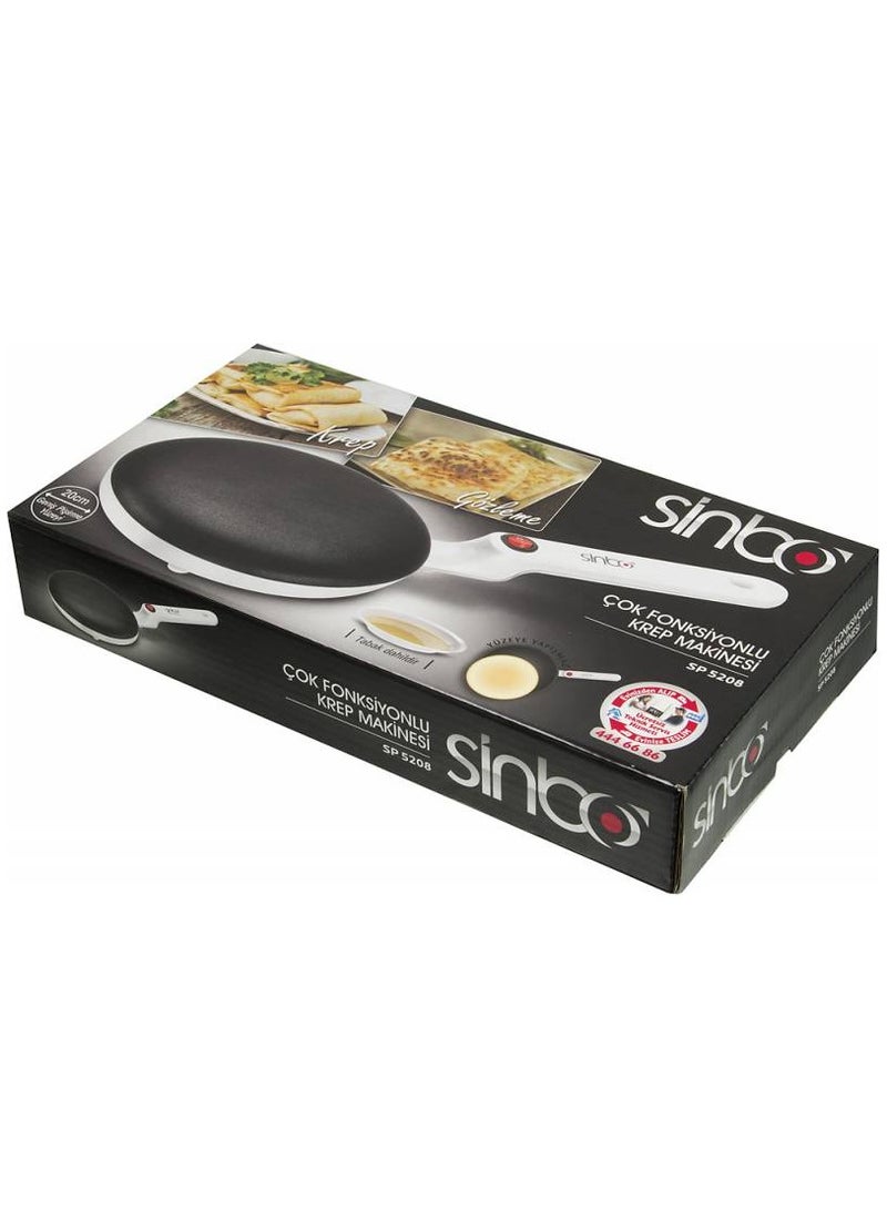 Sinbo Electric Crepe Maker Non-Stick Pan Frying Griddle Machine - Image 4