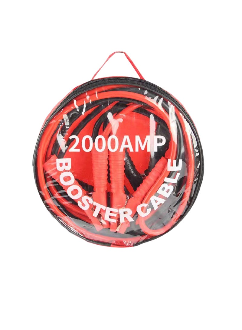 Car Jumper Cables 2000AMP |Heavy Duty Booster Jumper Cables Car| Cables Emergency Start Line for Car Van Truck with Carry Bag（4M） - Image 1