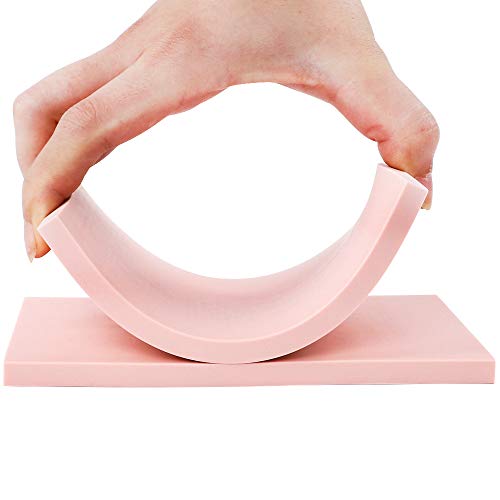 SGHUO 12pcs 4"x6" Pink Rubber Carving Blocks Linoleum Block Stamp Making Kit - Image 3