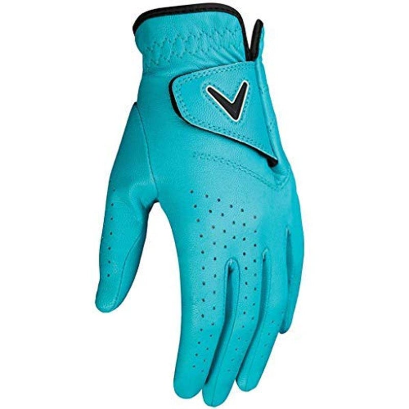 Callaway Golf Opti Color Glove Worn on Left Hand Ladies Medium Teal - Image 2