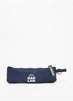 Oaklan by Shoexpress Logo Print Backpack with Lunch Bag and Pencil Pouch - 42x30x16 cm  - Image 4