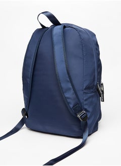 Oaklan by Shoexpress Logo Print Backpack with Lunch Bag and Pencil Pouch - 42x30x16 cm  - Image 5