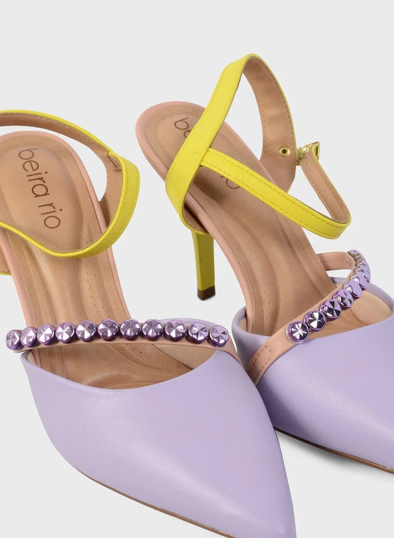 بيرا ريو Cooney Pointed Toe Ankle Strap Pumps