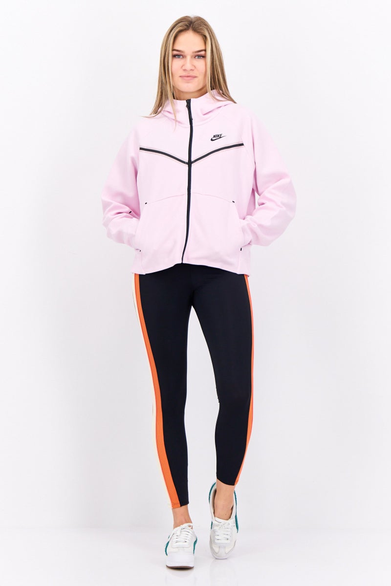 Nike Women Sportswear Fit Long Sleeve Outdoor Sweatshirt, Pink  - Image 4
