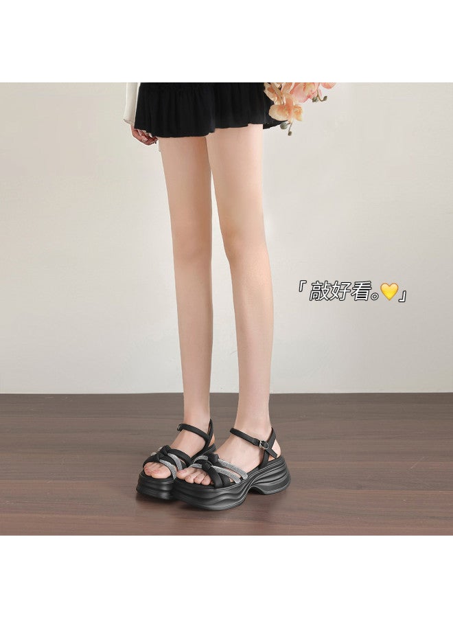 SAFIYA Second Increase 6.3 Saturday Brand 2025 New Platform Sport Sandals Versatile Outdoor Summer Sandals Women's Shoes - Image 3