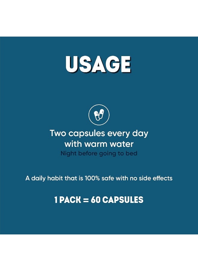 AADAR Relax Pro For Fast Constipation Relief And Gastric Troubles 60 Capsules Pack Of 2  - Image 5