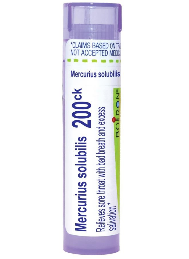 Boiron Mercurius Solubilis 200CK Homeopathic Medicine - Image 1