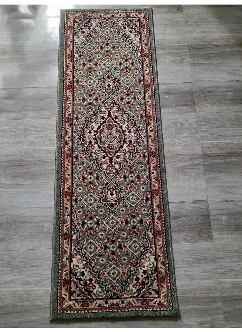 Indian Carpet and Arts - Indian Carpet and Arts Super Soft Non Slip High Density Runner Rug for Living Room Dining Table Bedroom 15 x 5 FT 18 x 60 in - Image 1