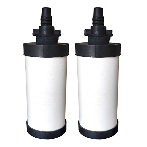 RAMA Lite 4-Inch Ceramic Candle for Non-Electric Water Filter Purifier | 2-Stage Purification System | Compatible with Rama Gravity Water Filters | Pack of 2 - Image 1