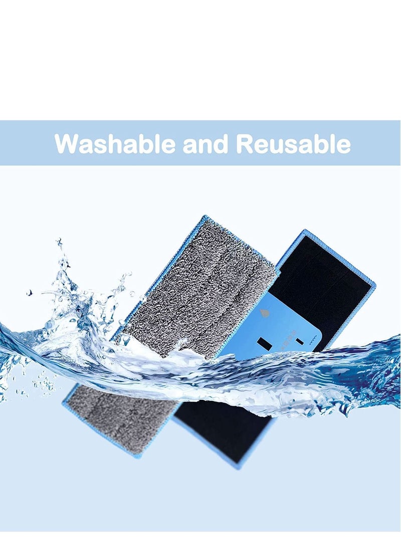 XiuWoo Wet Mopping Pads Compatible for iRobot Braava Jet m6 6110 6012 6112 Series Washable Reusable Strong Water Absorption Ceramic Tile Laminate Marble Wooden Floors 8PCS  - Image 5