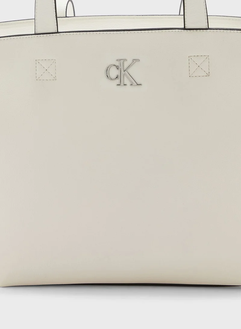 Calvin Klein Jeans Minimal Monogram Shoppers Bag