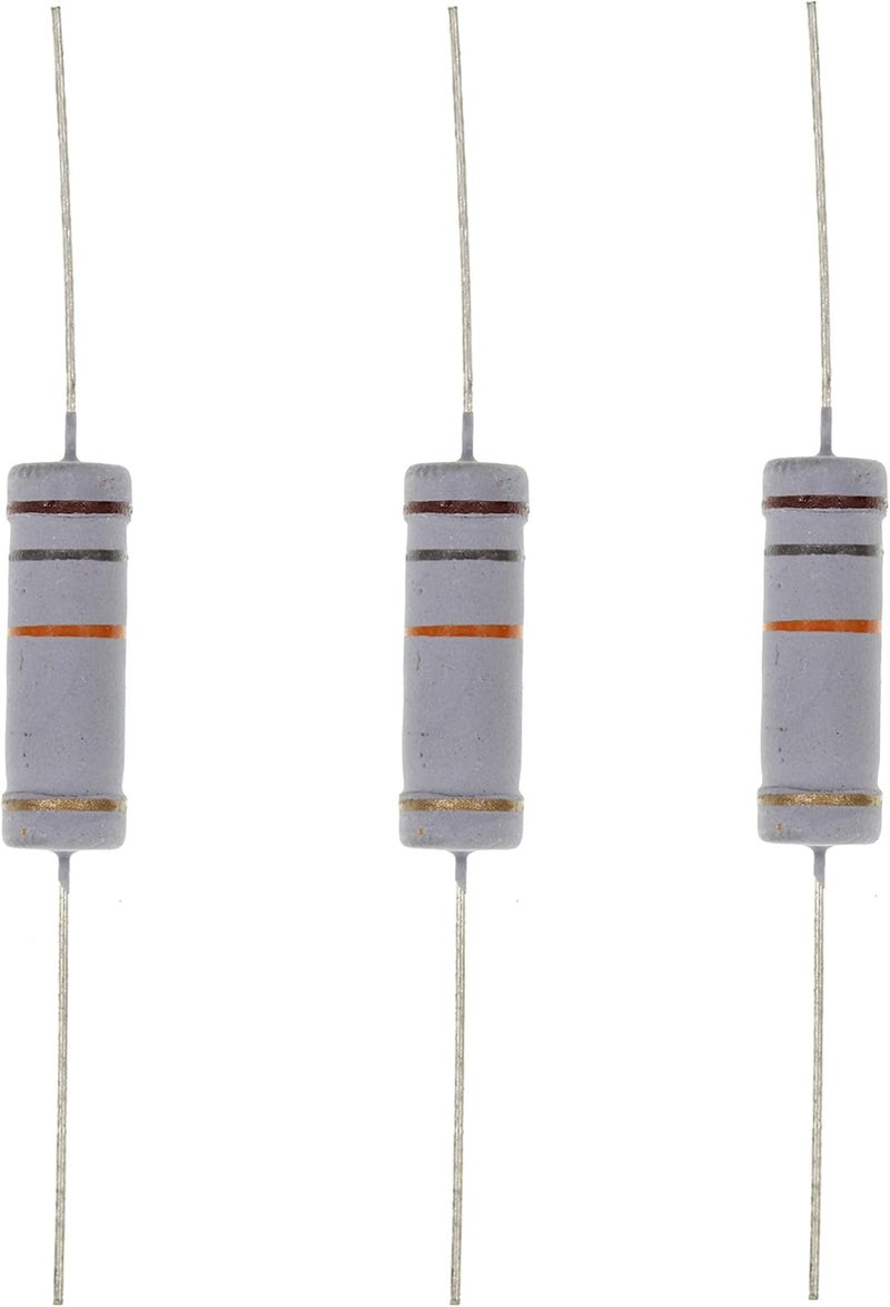 10PCS 5W 5 Watts 18K 18K Ohm 5% Metal Oxide Film Resistor