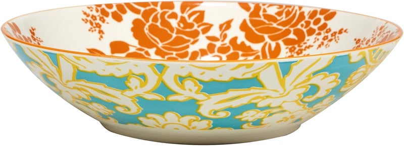 Certified International Damask Floral 95 Porcelain Soup  Cereal Bowls Set of 4  Colorful Assorted Floral  Paisley Patterns  Great for Ramen Salad Pasta Chili Snack or Decorative Mixing Bowl Use - Image 2