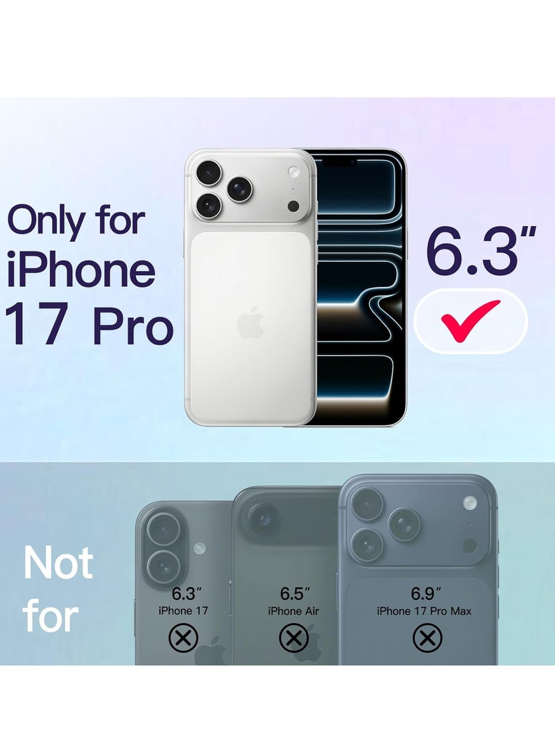 iPhone 17 Pro Case Liquid Silicone Silky Soft Touch Cover iPhone 17 Pro Full-Body Protection Anti-Scratch Shockproof Phone Case For iPhone 17 Pro 6.3-Inch - Image 2