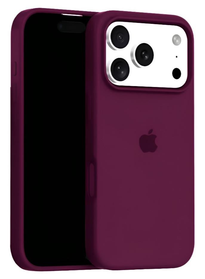 iPhone 17 Pro Case Liquid Silicone Silky Soft Touch Cover iPhone 17 Pro Full-Body Protection Anti-Scratch Shockproof Phone Case For iPhone 17 Pro 6.3-Inch - Image 1