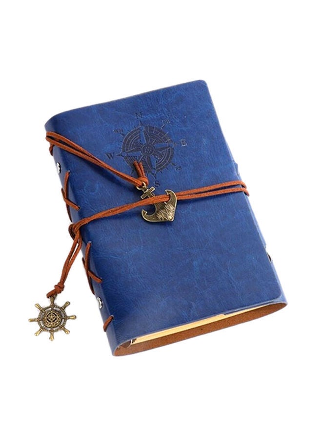 NIBEMINENT 2-Piece Spiral Notebook Set Blue