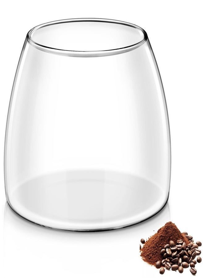 Magluv 7 oz Glass Coffee Grinder Jar Carafe Replacement for KitchenAid KCG0702/KPCG100OB/KPCG100PMO/KCG0702CU, Replaces 4176728,KPCGRND - Image 1