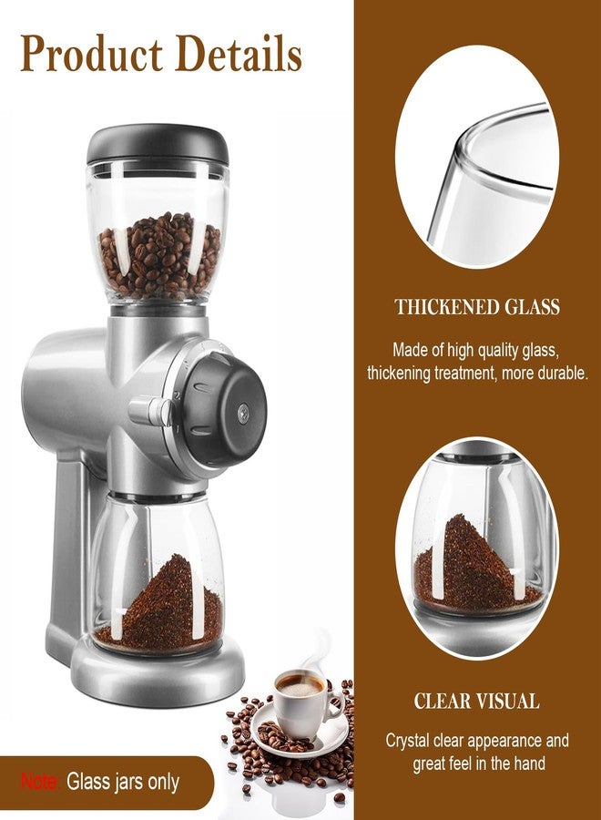 Magluv 7 oz Glass Coffee Grinder Jar Carafe Replacement for KitchenAid KCG0702/KPCG100OB/KPCG100PMO/KCG0702CU, Replaces 4176728,KPCGRND - Image 5