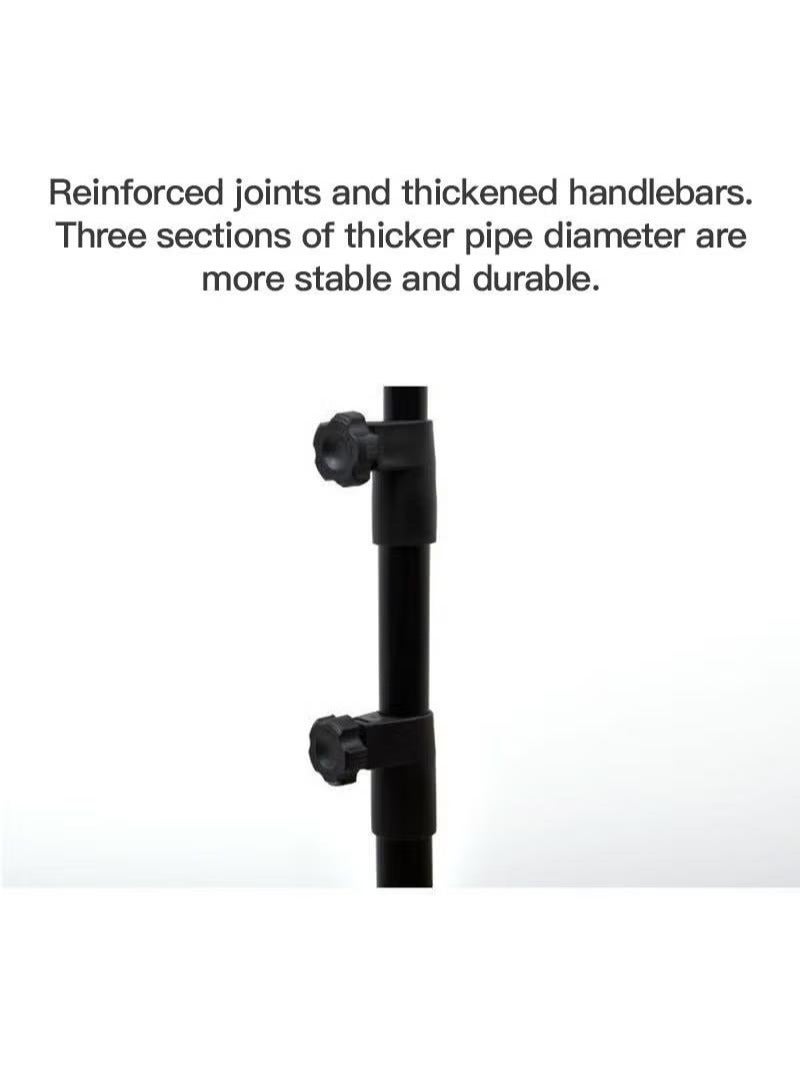 شو وو حامل ورقة الموسيقى قابل للطي خفيف الوزن ومحمول وقابل للتعديل ارتفاع احترافي معدني حامل كتب الموسيقى ورقة الموسيقى حامل مشبك لعازفي الجيتار القيثارة والكمان - Image 4