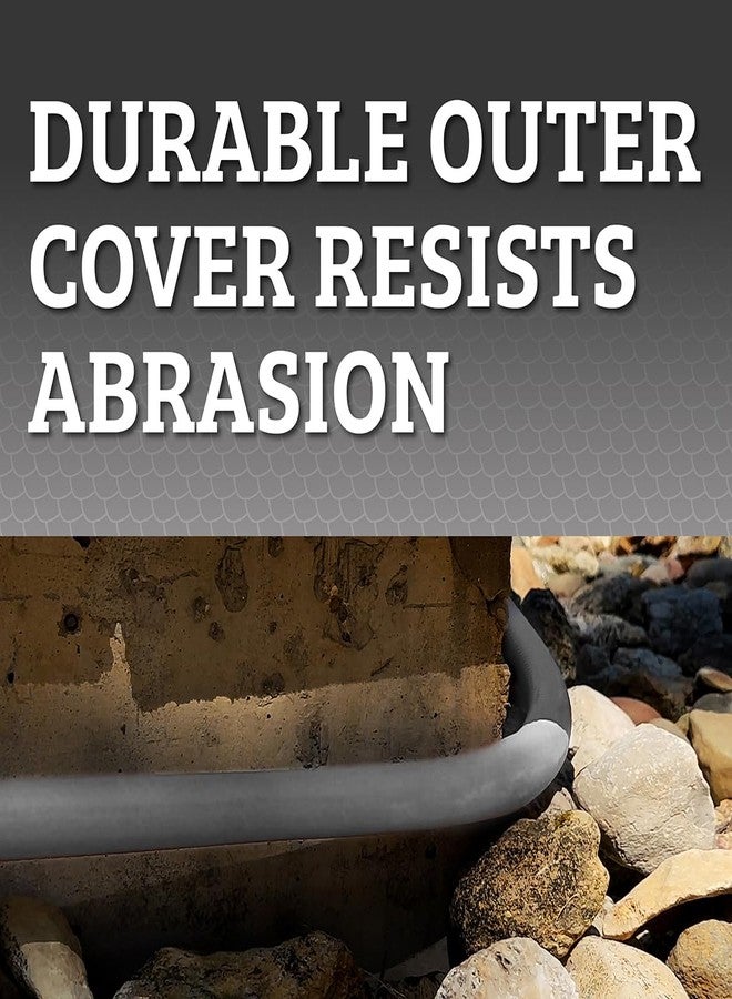 خرطوم حديقة Flexzilla Colors HFZC550GYS 5/8 بوصة 50 قدم 3/4 بوصة - 11 1/2 بوصة GHT رمادي داكن بمقبض دوار - Image 5