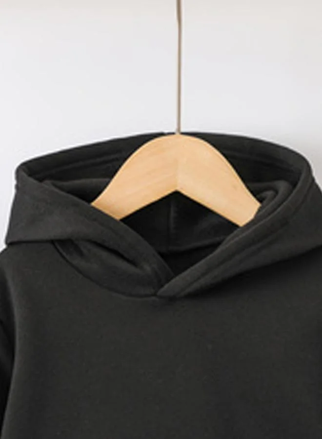 Take Two Take Two Girls Graphic Print Hoodie with Pants Set