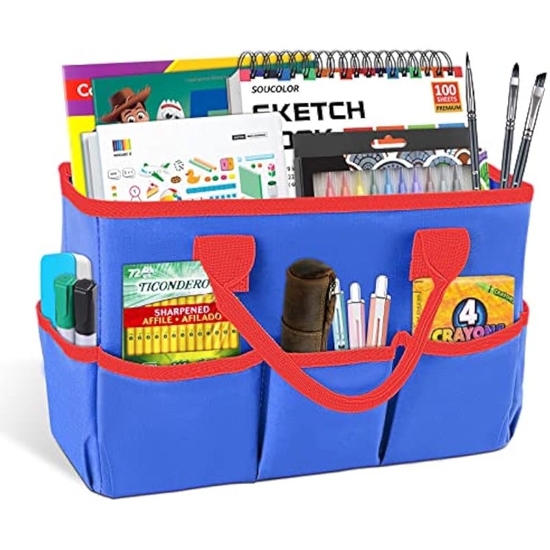 Arabest Desktop Tote Organize, Teacher Helper Tote Bag Organization for Arts - Image 1
